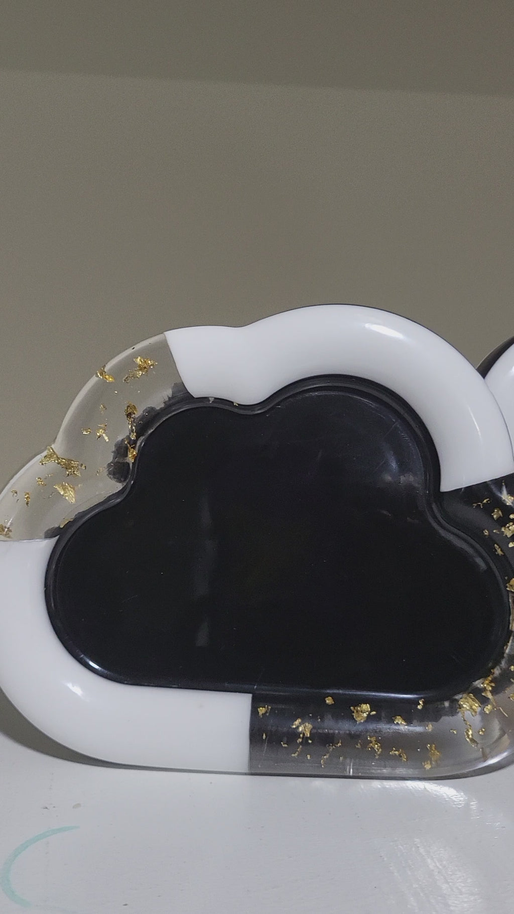 Handcrafted Cloud Trinket Tray Set