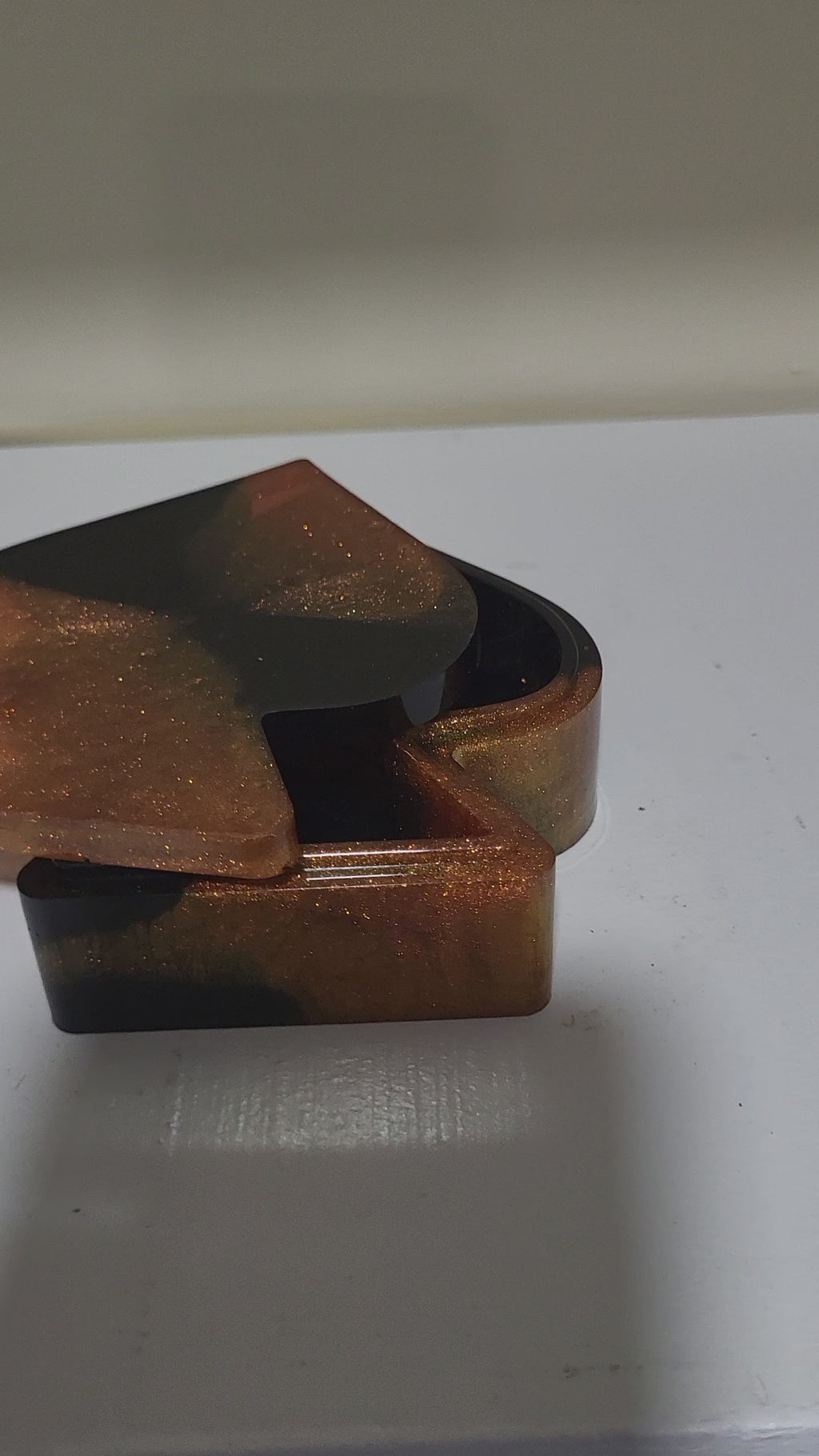 Antique Gold Elegance Ace Box