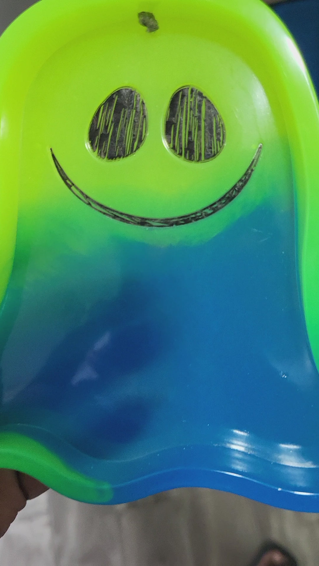 Green & Yellow Glow Up Ghost
