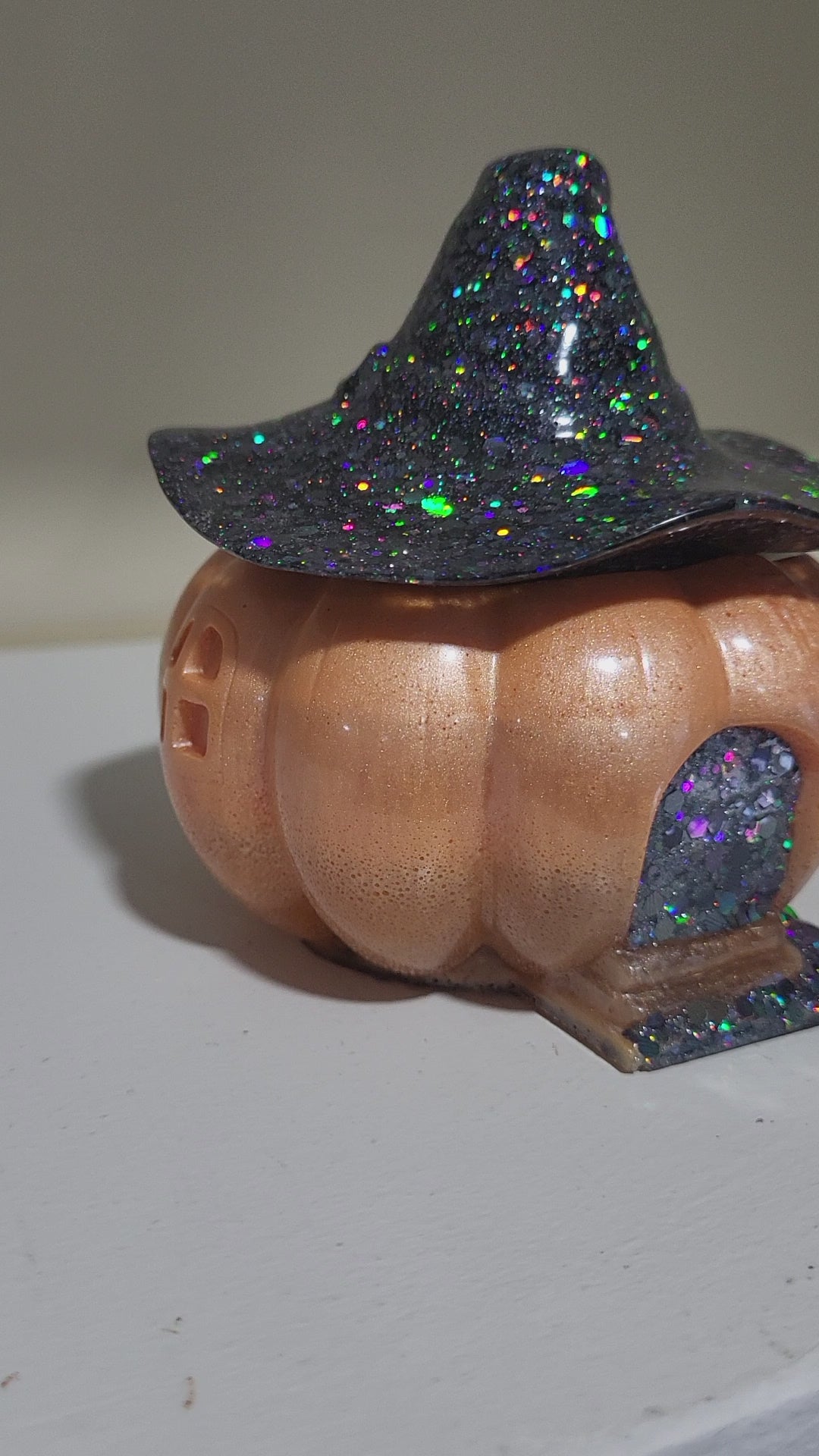 Fancy Little Pumpkin Jar
