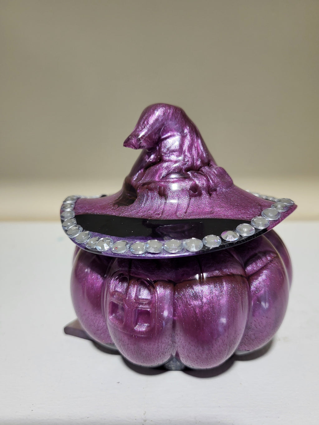 Impressive Purple Pumpkin Jar