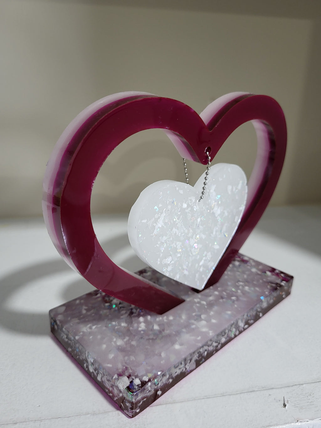 Firey Swinging Heart