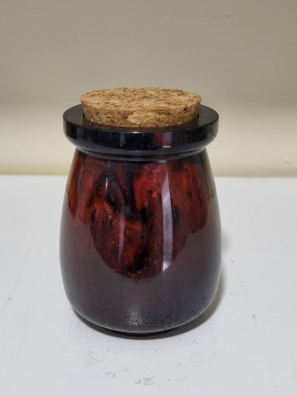Firey Darkness Cork Jar