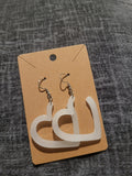 Glow in the dark heart earrings