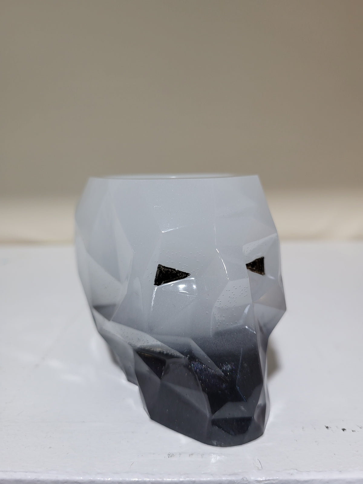 Glowing Skull Stationary Holder
