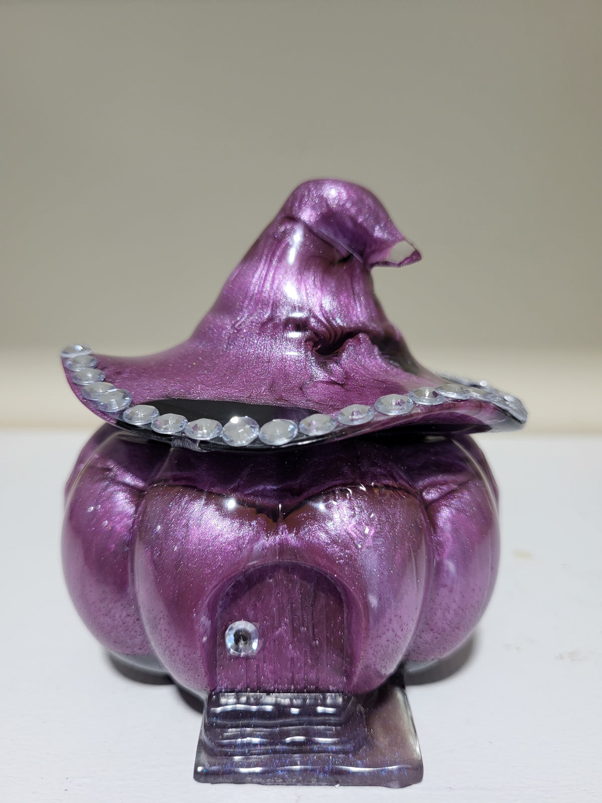 Impressive Purple Pumpkin Jar