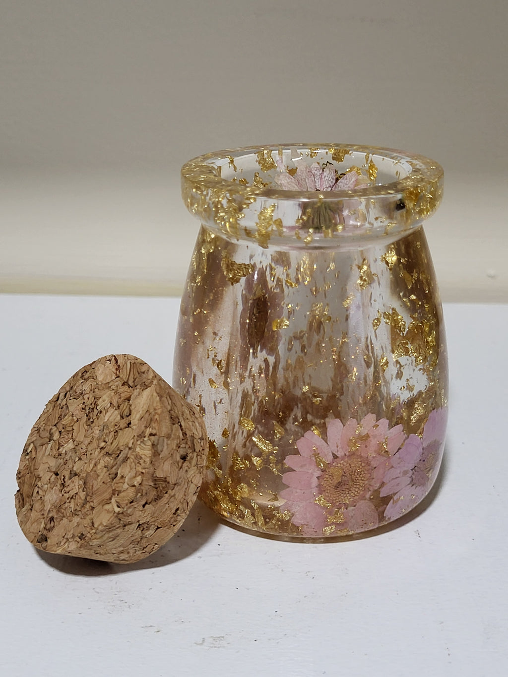 Whimsical Cork Jar
