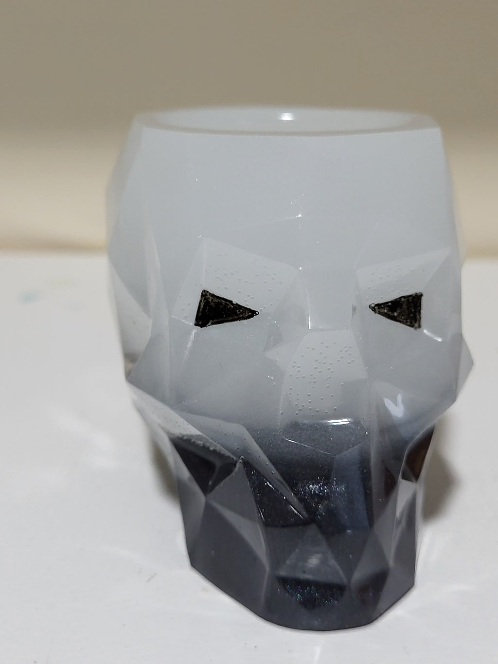 Glowing Skull Stationary Holder