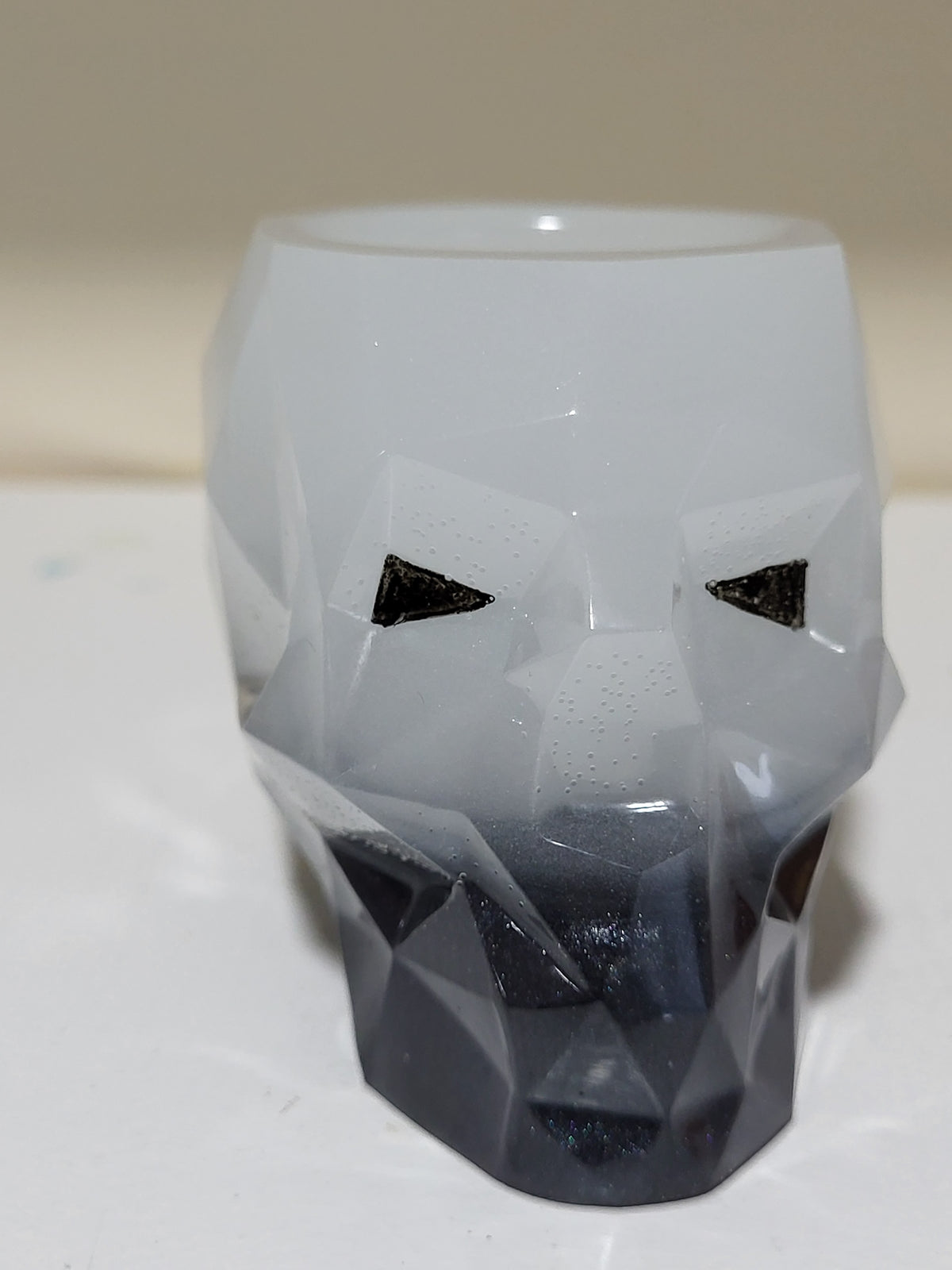 Glowing Skull Stationary Holder