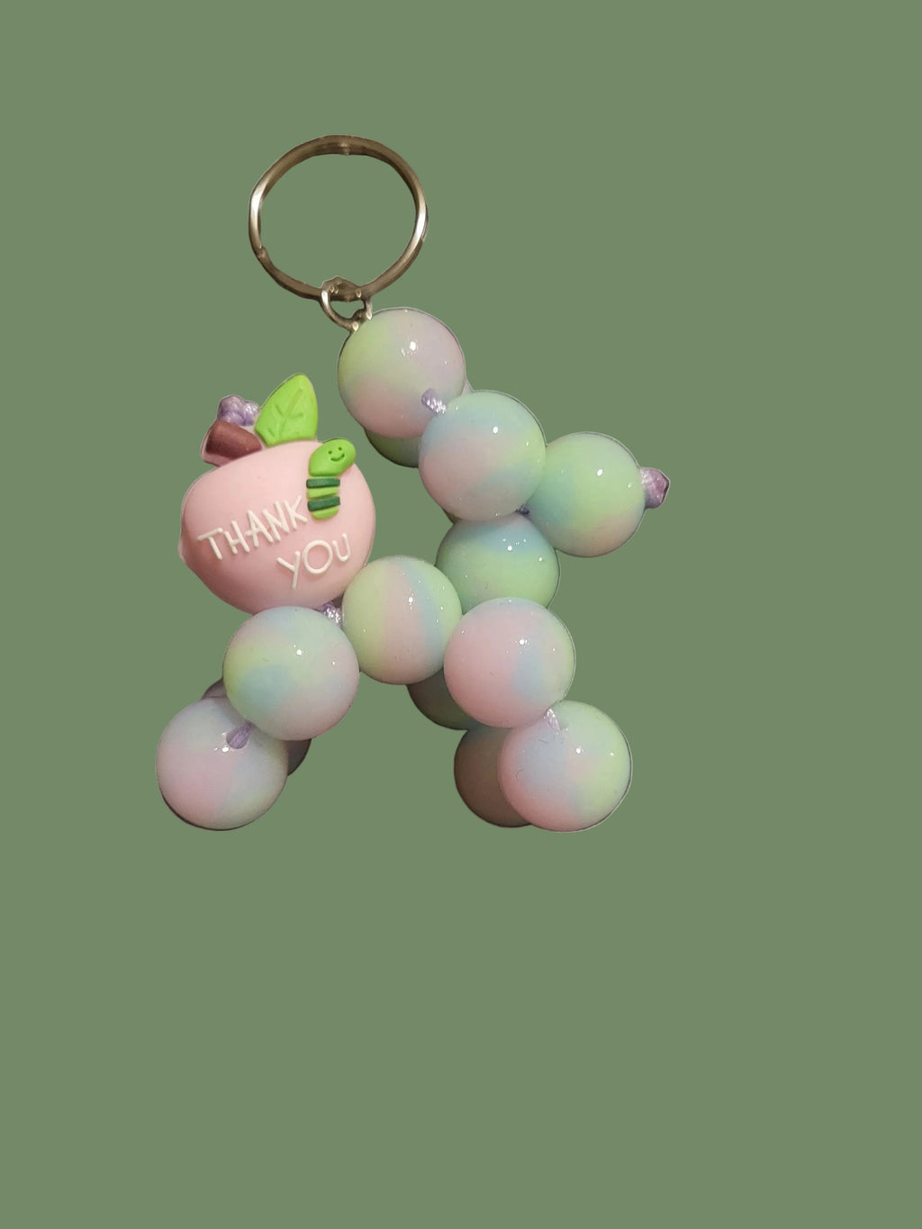Glow in the Dark Balloon Dog:  Teacher Keychain