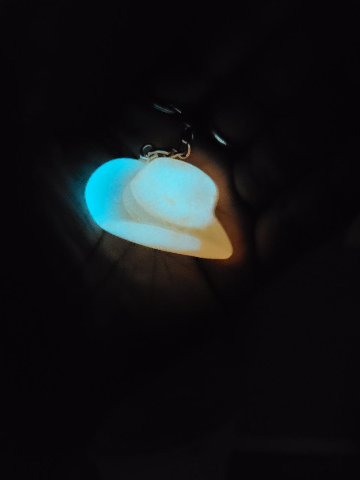 Glowing Cowboy Hat Keychain