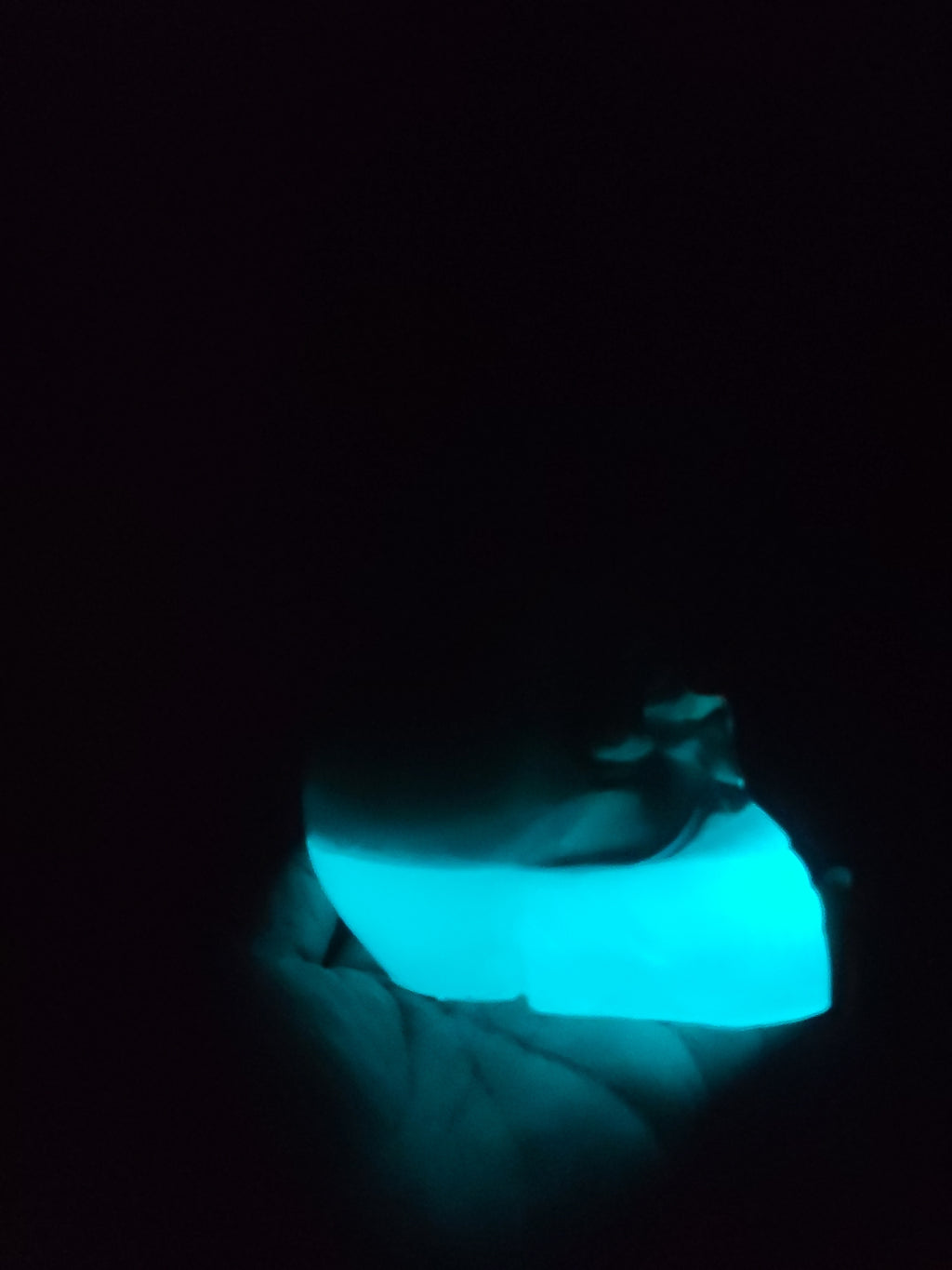 Glowing Aquateal Skull