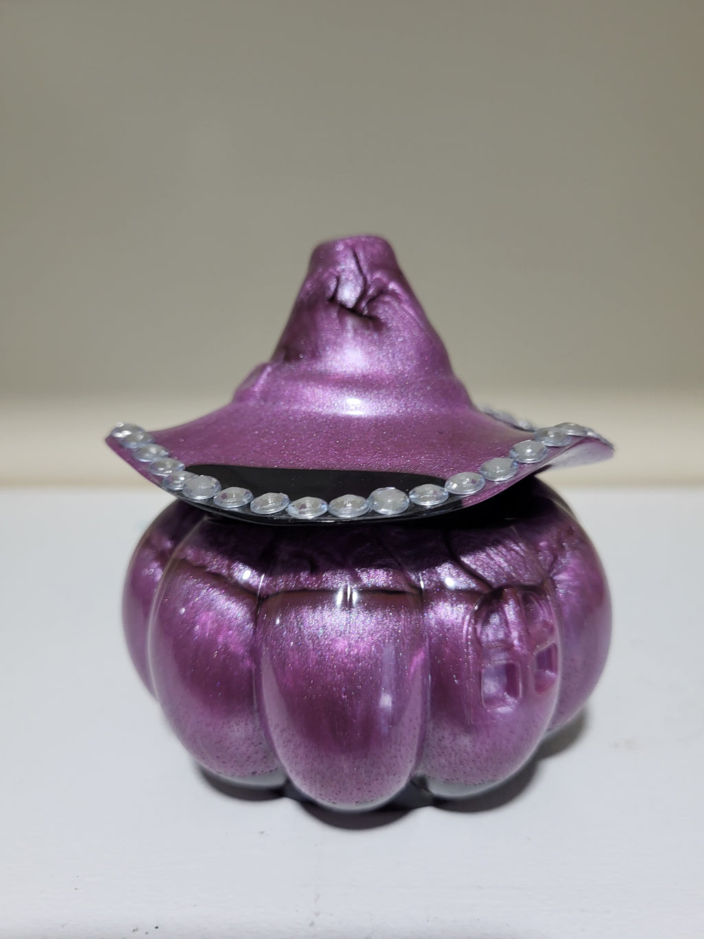 Impressive Purple Pumpkin Jar