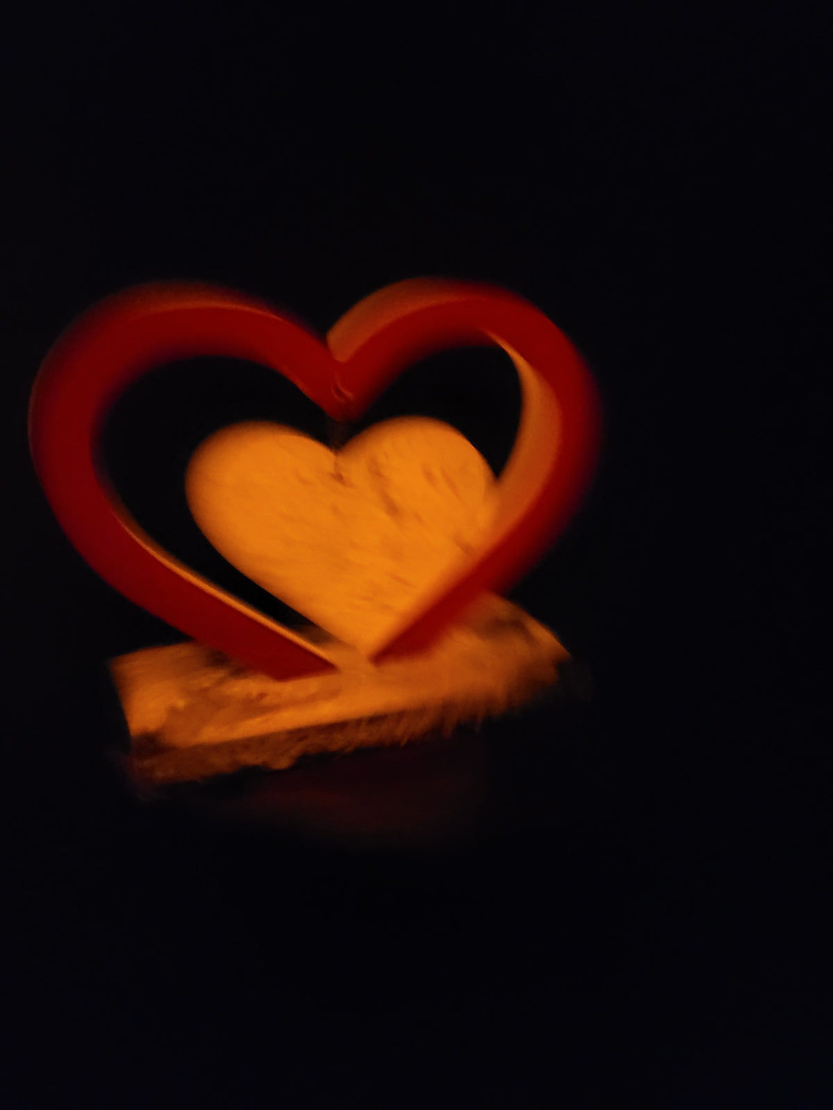 Firey Swinging Heart