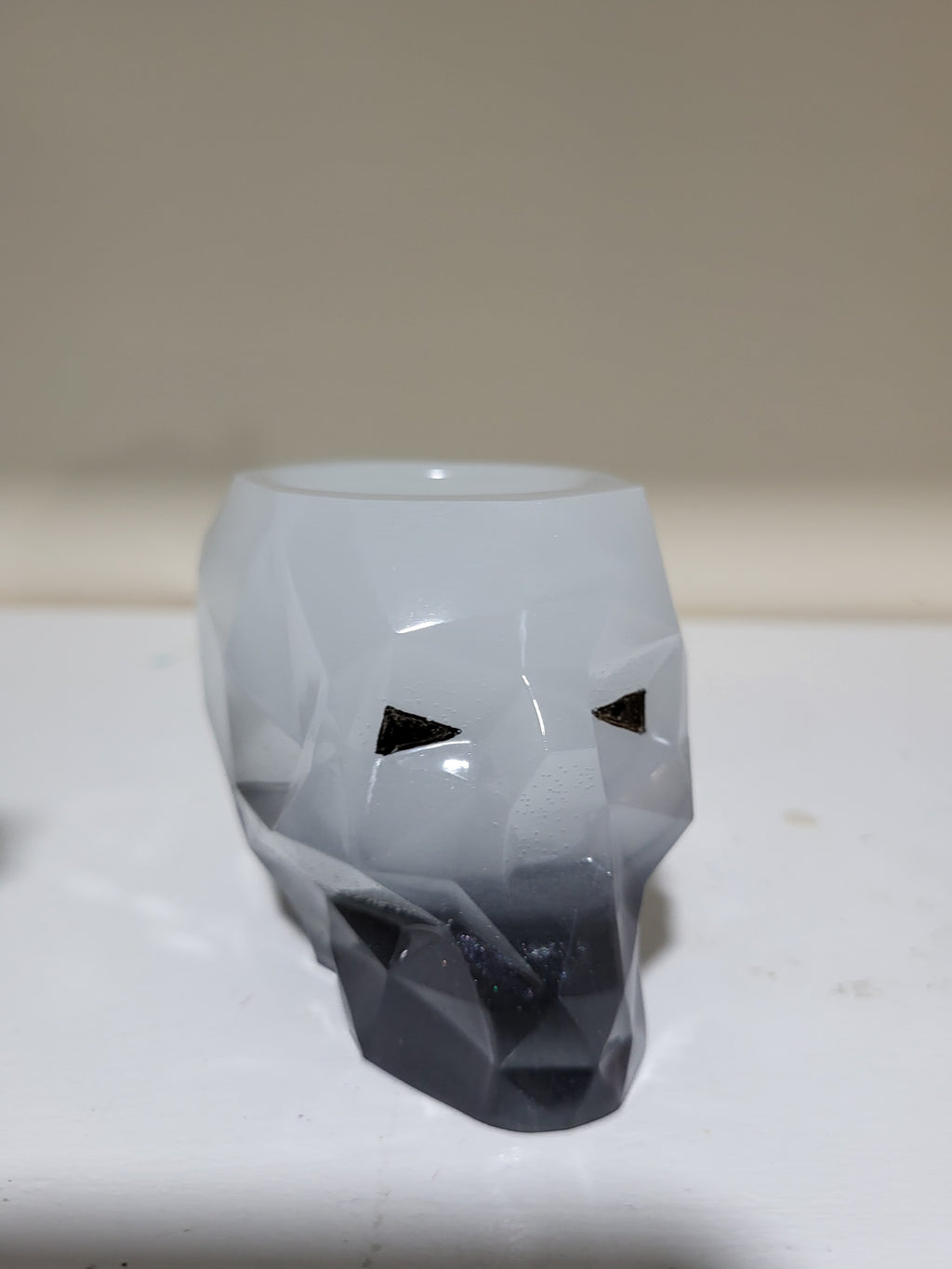 Glowing Skull Stationary Holder