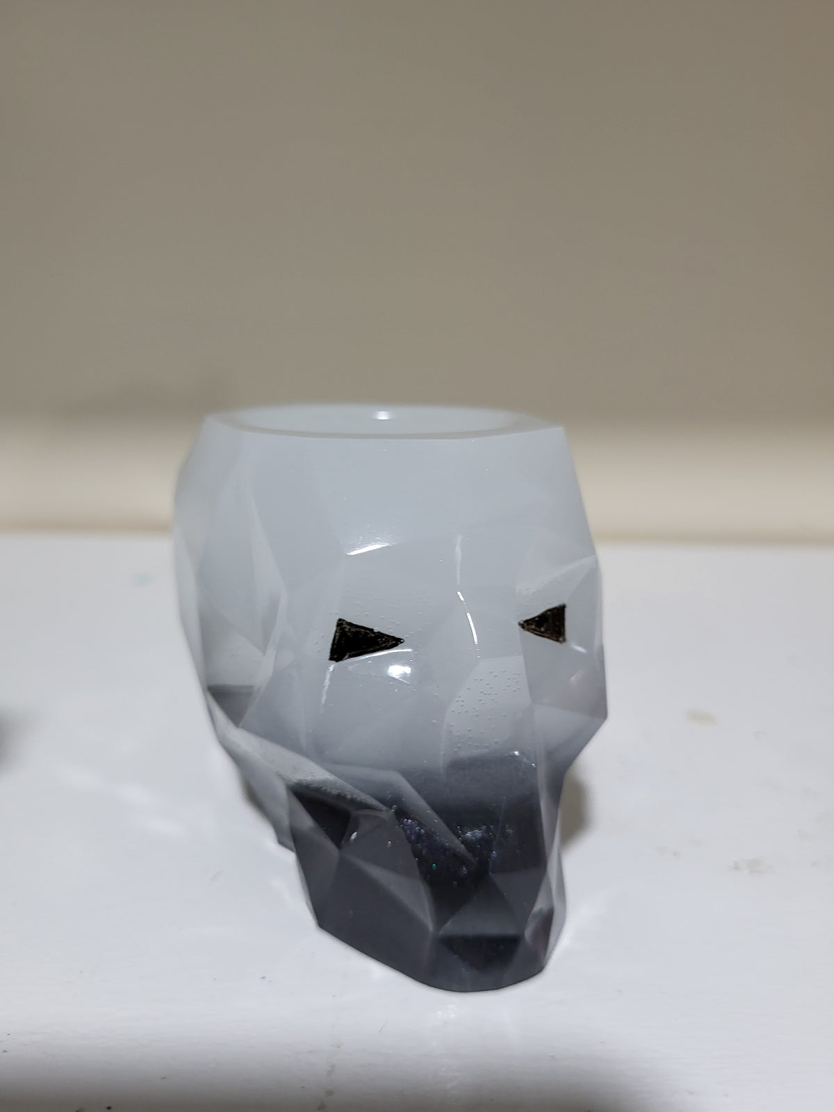 Glowing Skull Stationary Holder