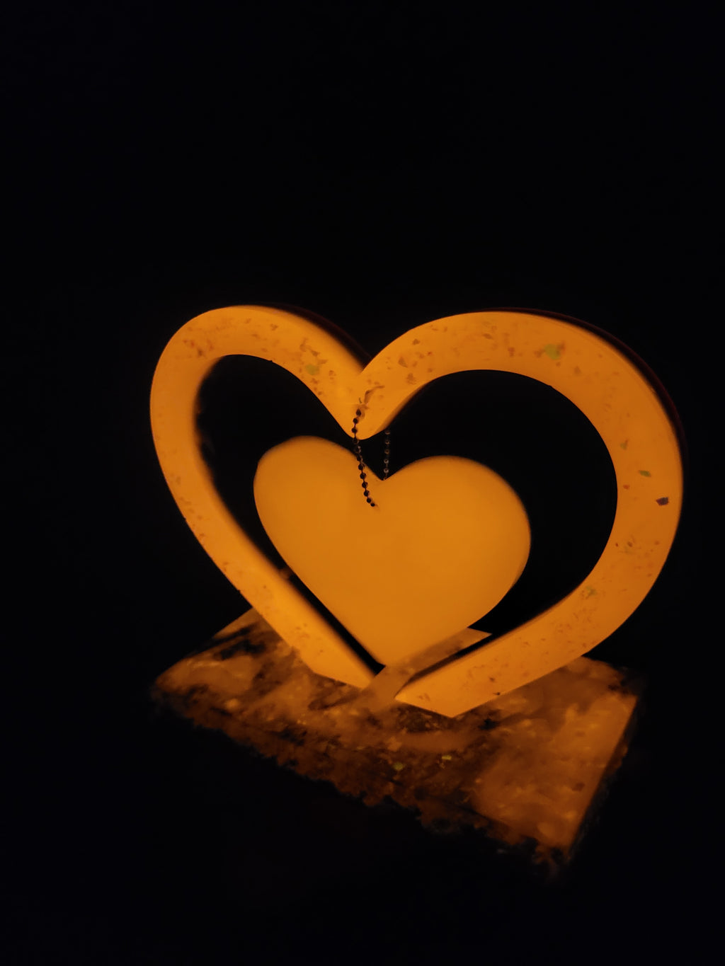Firey Swinging Heart