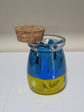 Zesty Azul Lemon Cork Jar