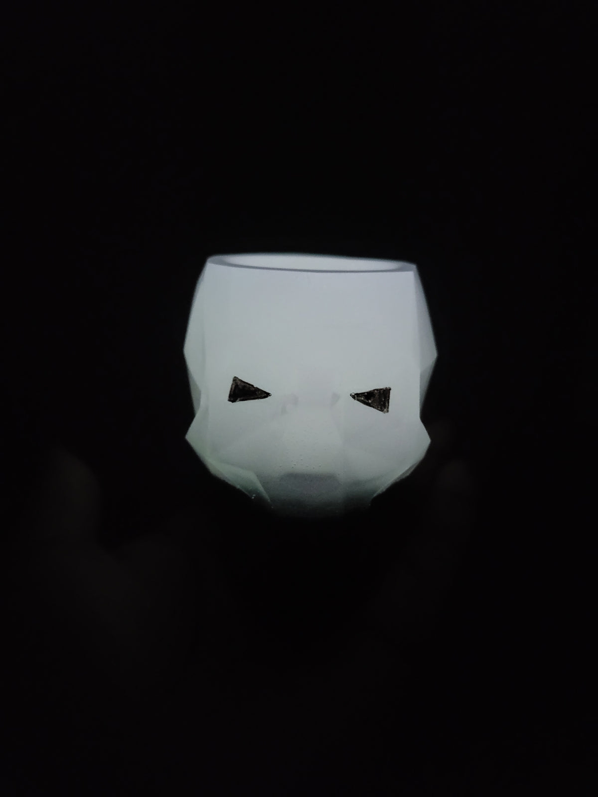 Glowing Skull Stationary Holder