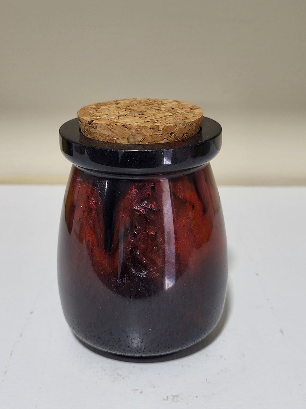 Firey Darkness Cork Jar
