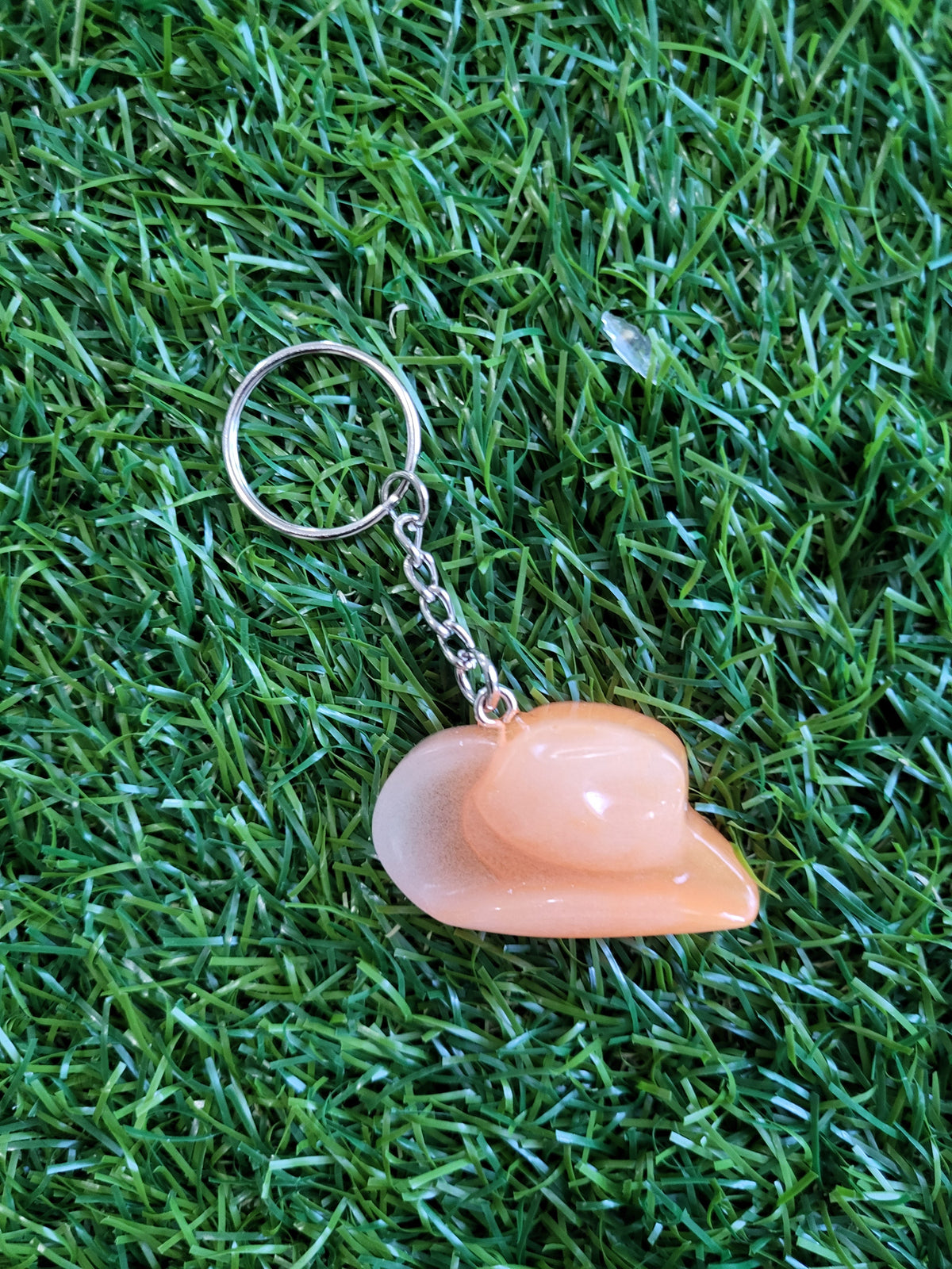 Glowing Cowboy Hat Keychain