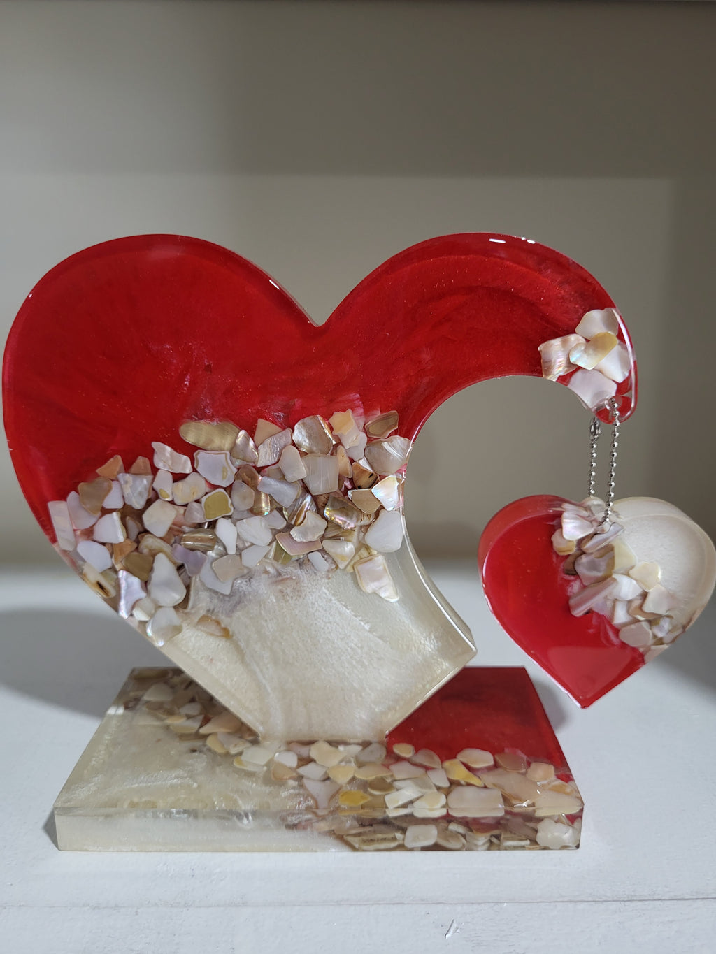 Perfect Peace Swinging Heart