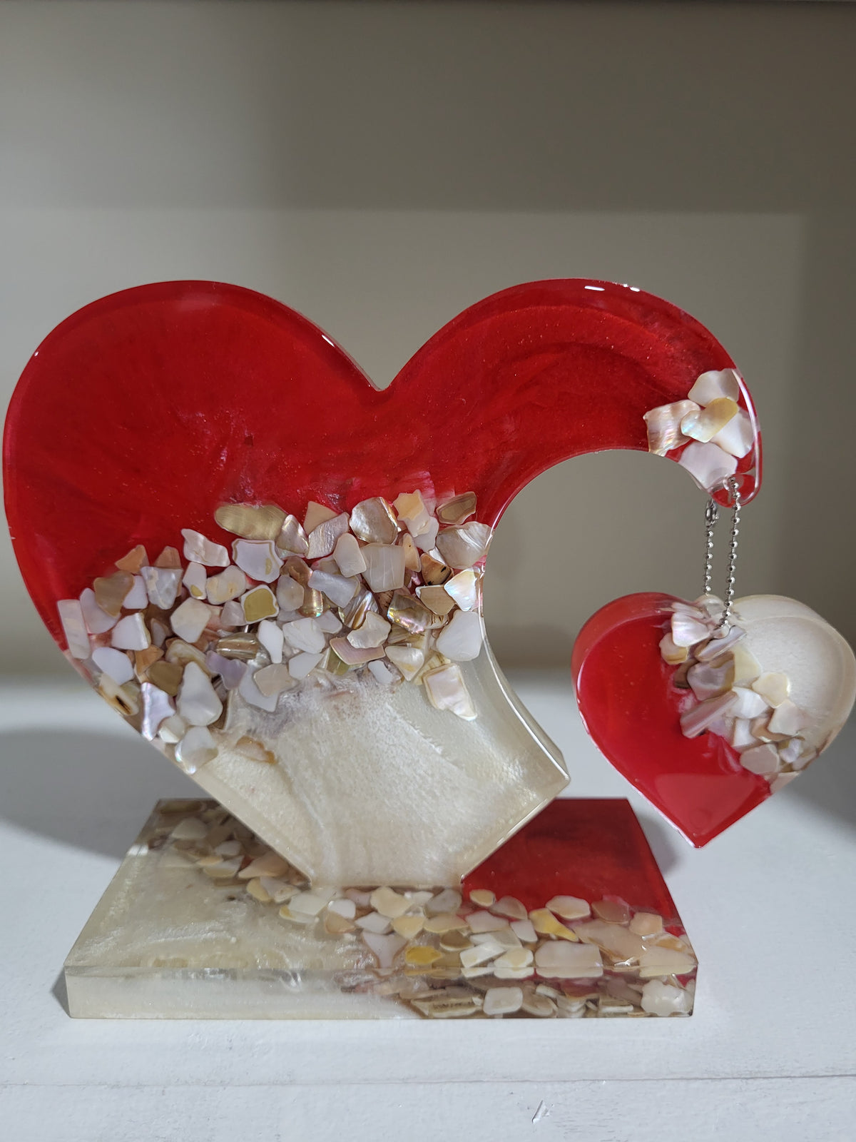 Perfect Peace Swinging Heart