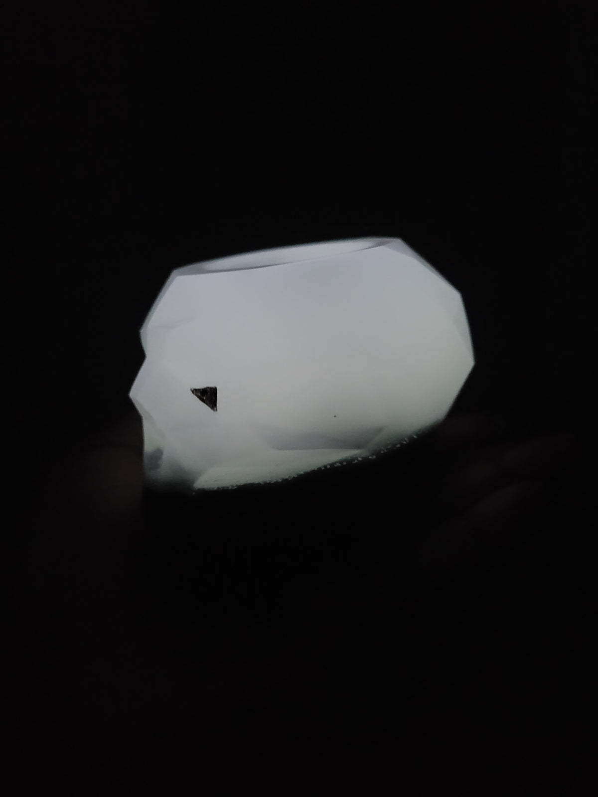 Glowing Skull Stationary Holder