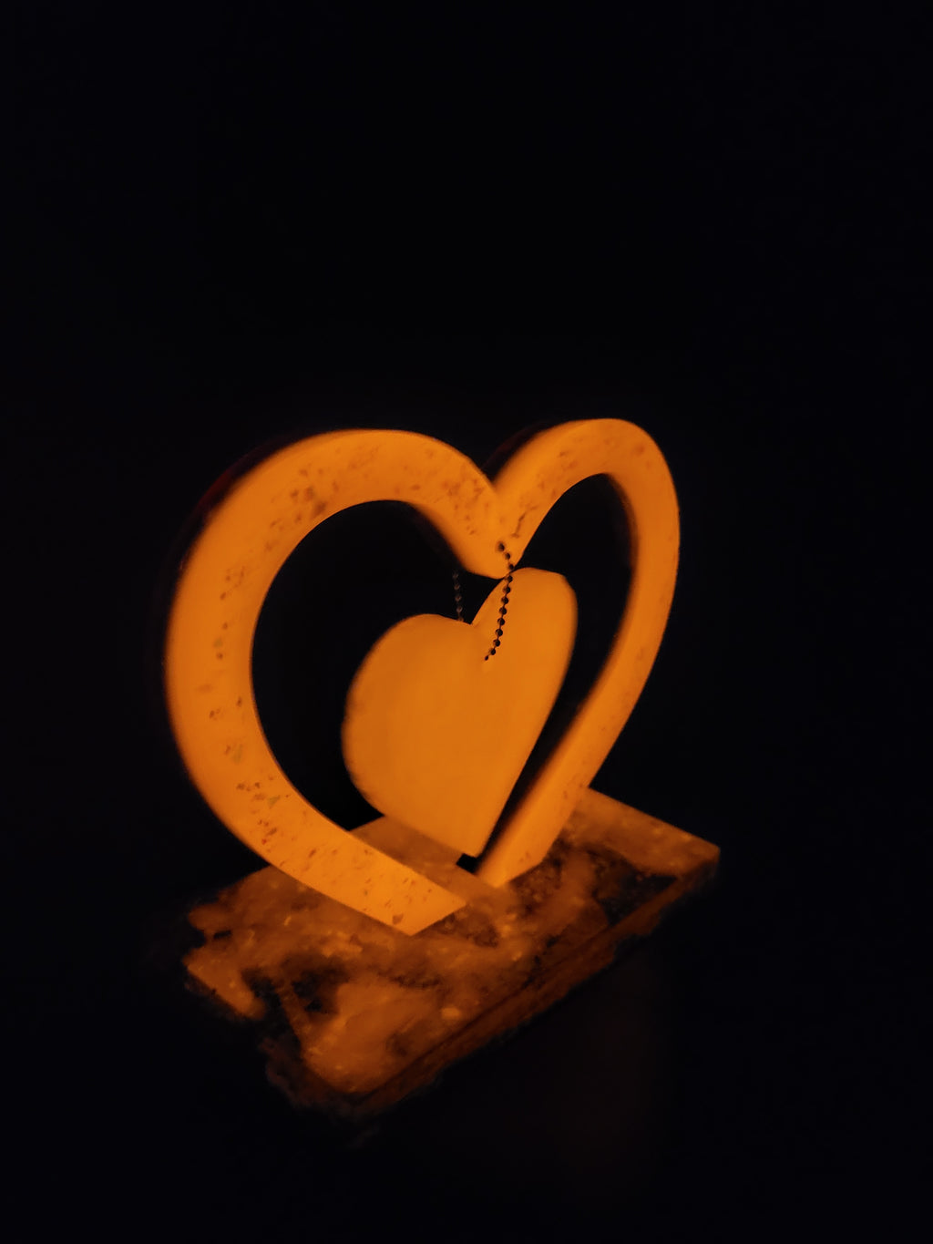 Firey Swinging Heart