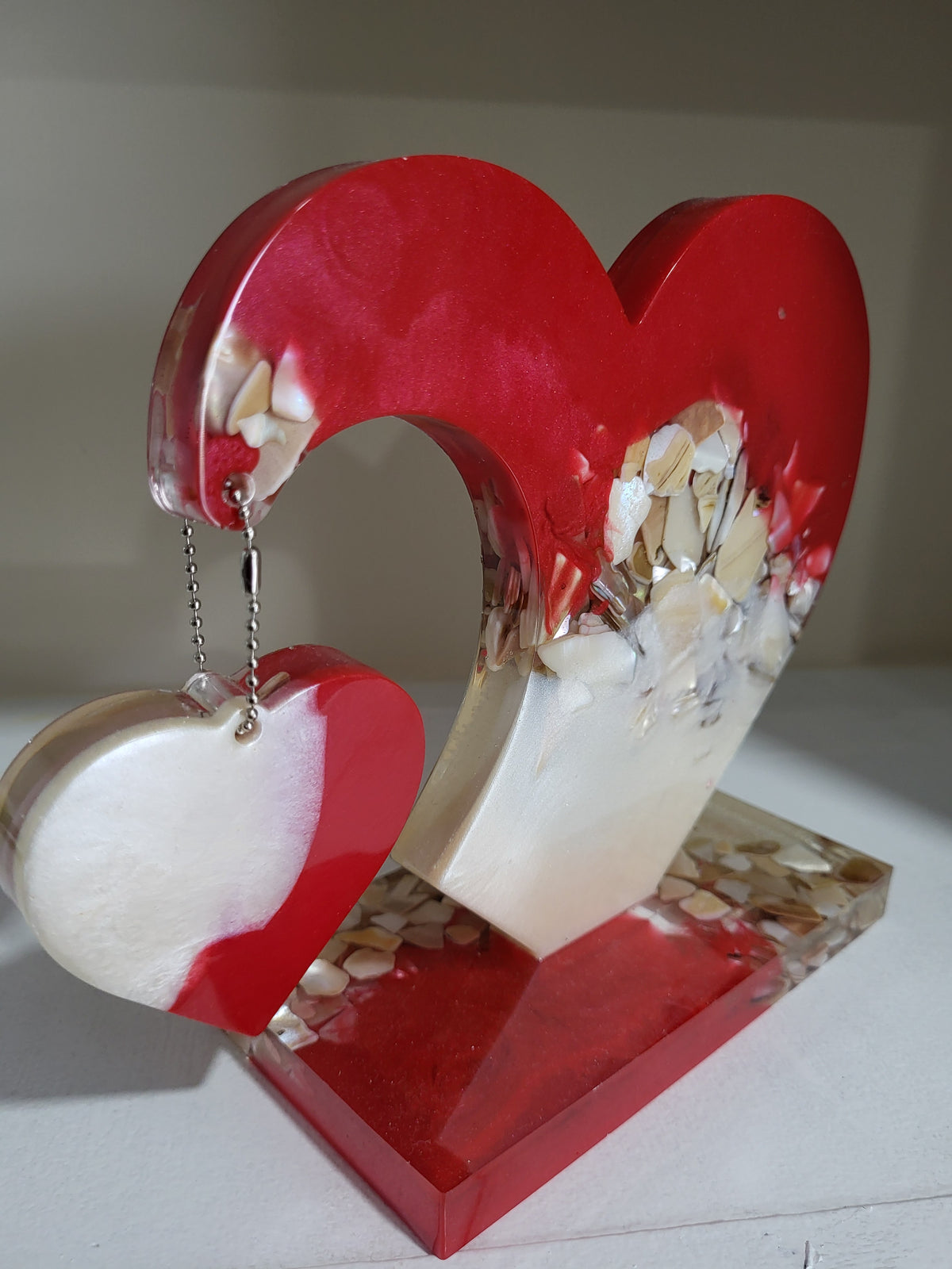 Perfect Peace Swinging Heart