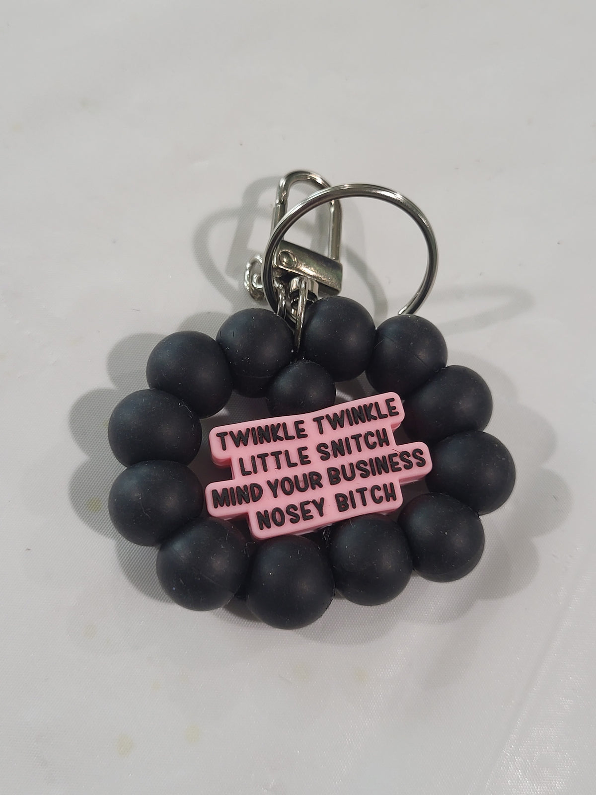 Nosey B keychain