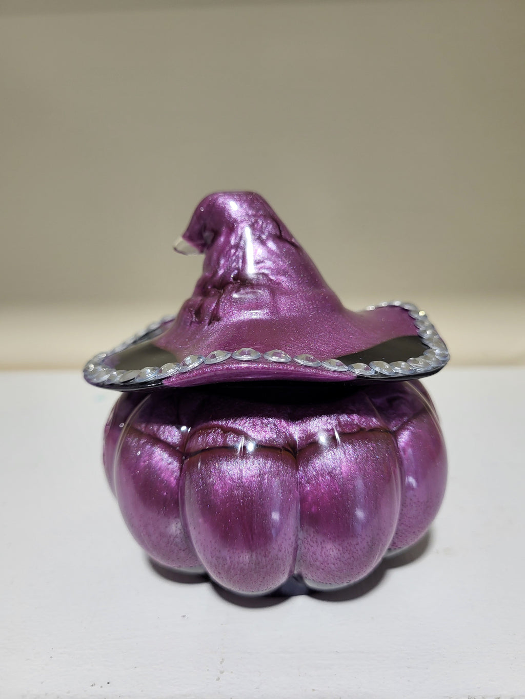 Impressive Purple Pumpkin Jar