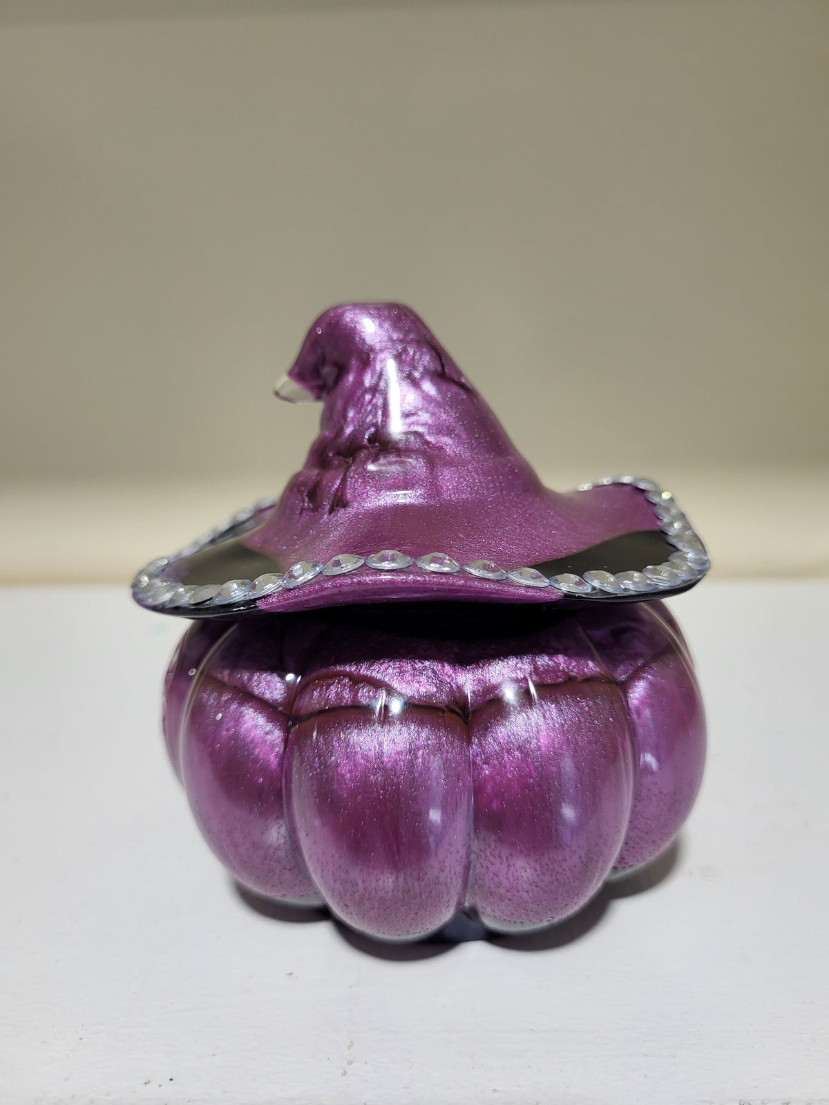 Impressive Purple Pumpkin Jar